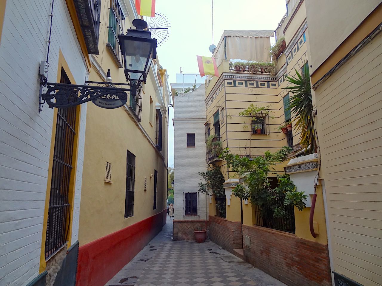 ruelles de Santa Cruz à Séville