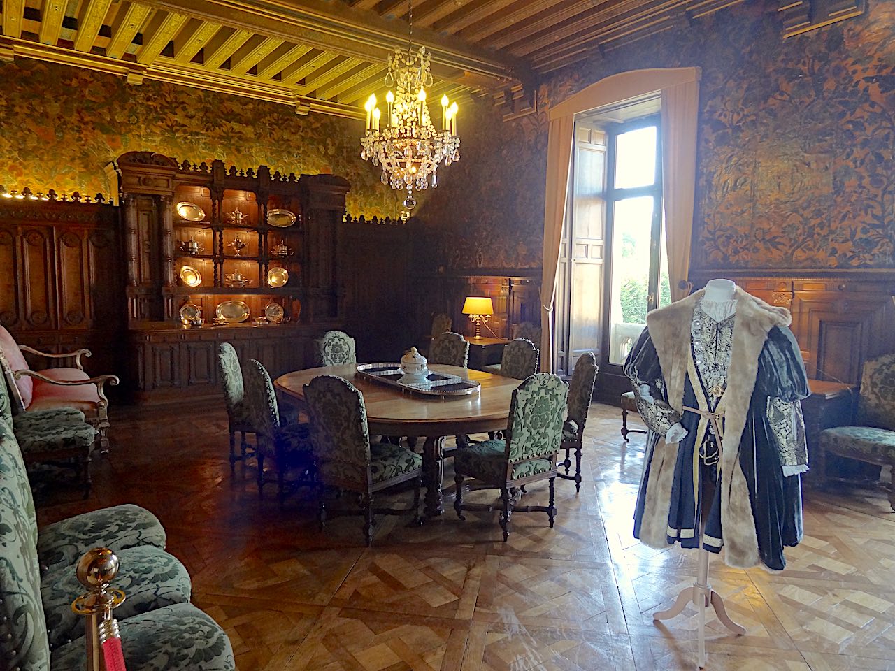 salle à manger du château de Maintenon