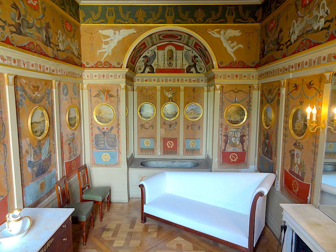 salle de bains du château de Rambouillet