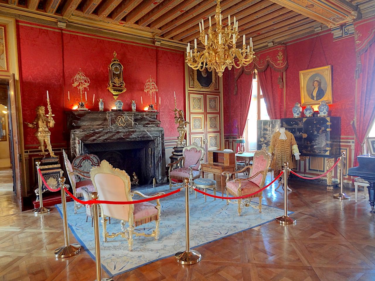 salon du château de Maintenon