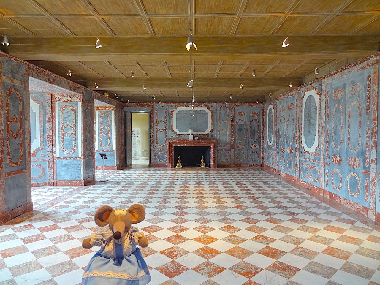 salle de marbre du château de Rambouillet