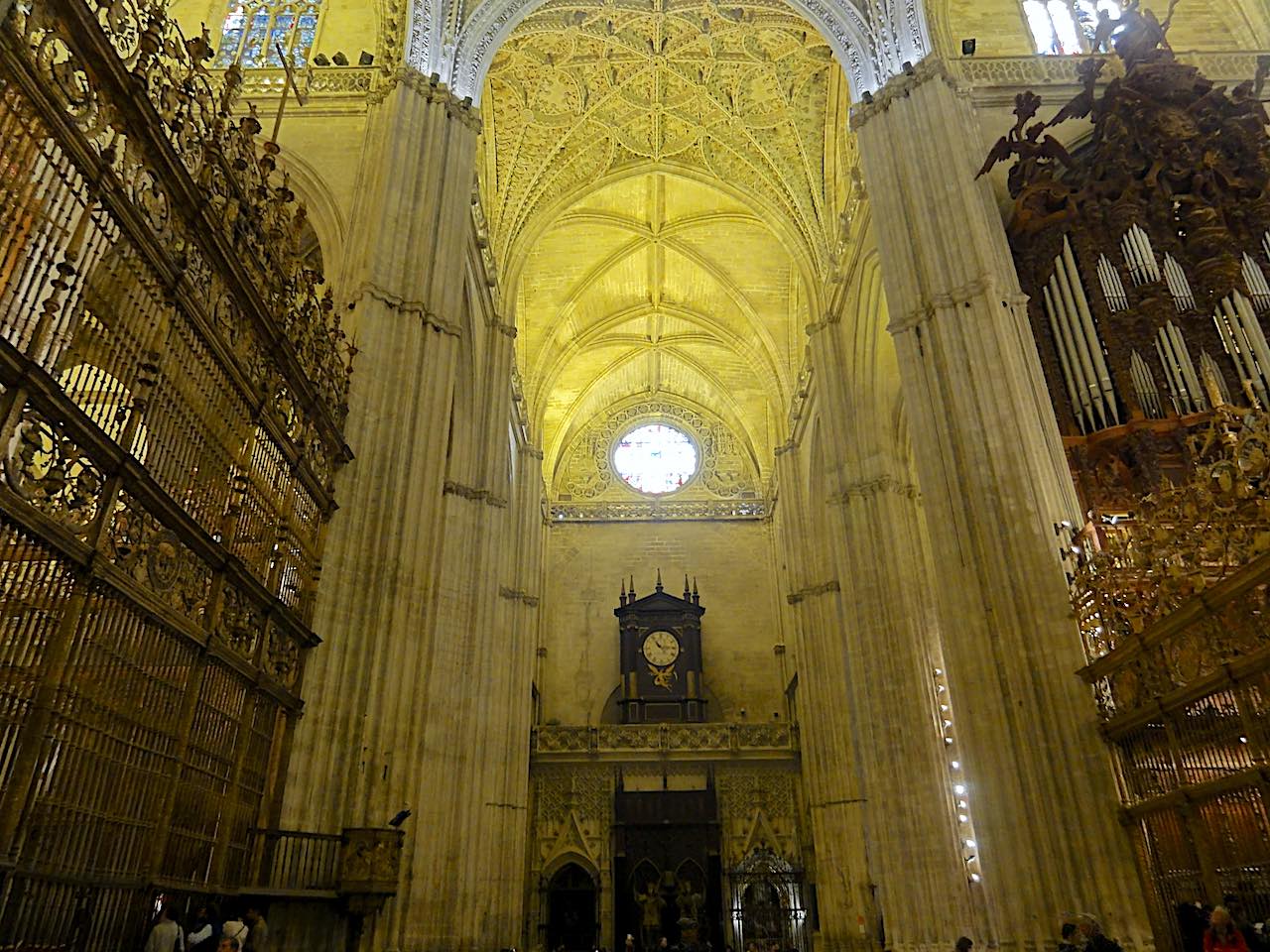 intérieur de la cathédrale de Séville