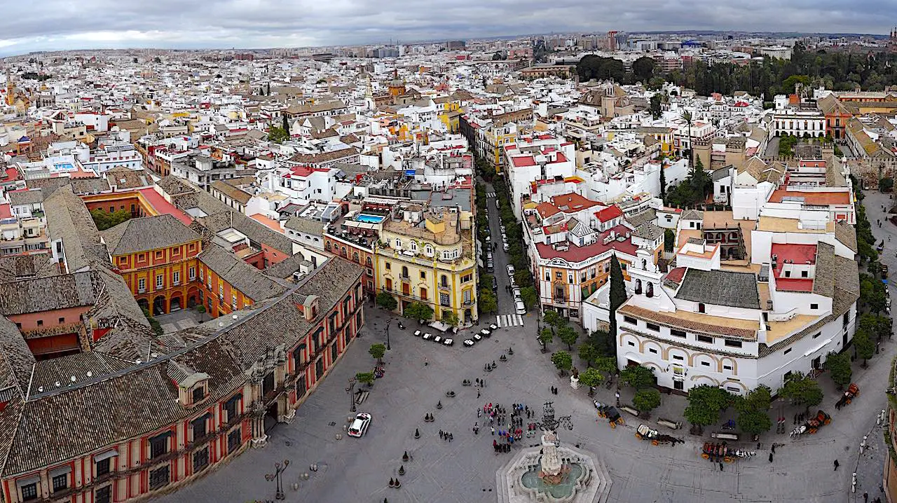 vue depuis la Giralda de Séville