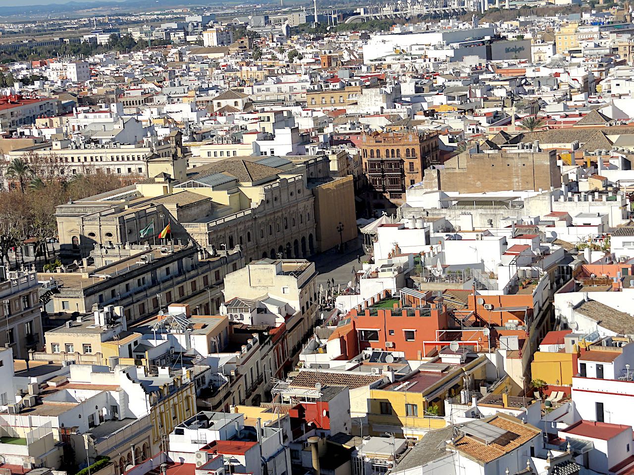 vue depuis la Giralda de Séville