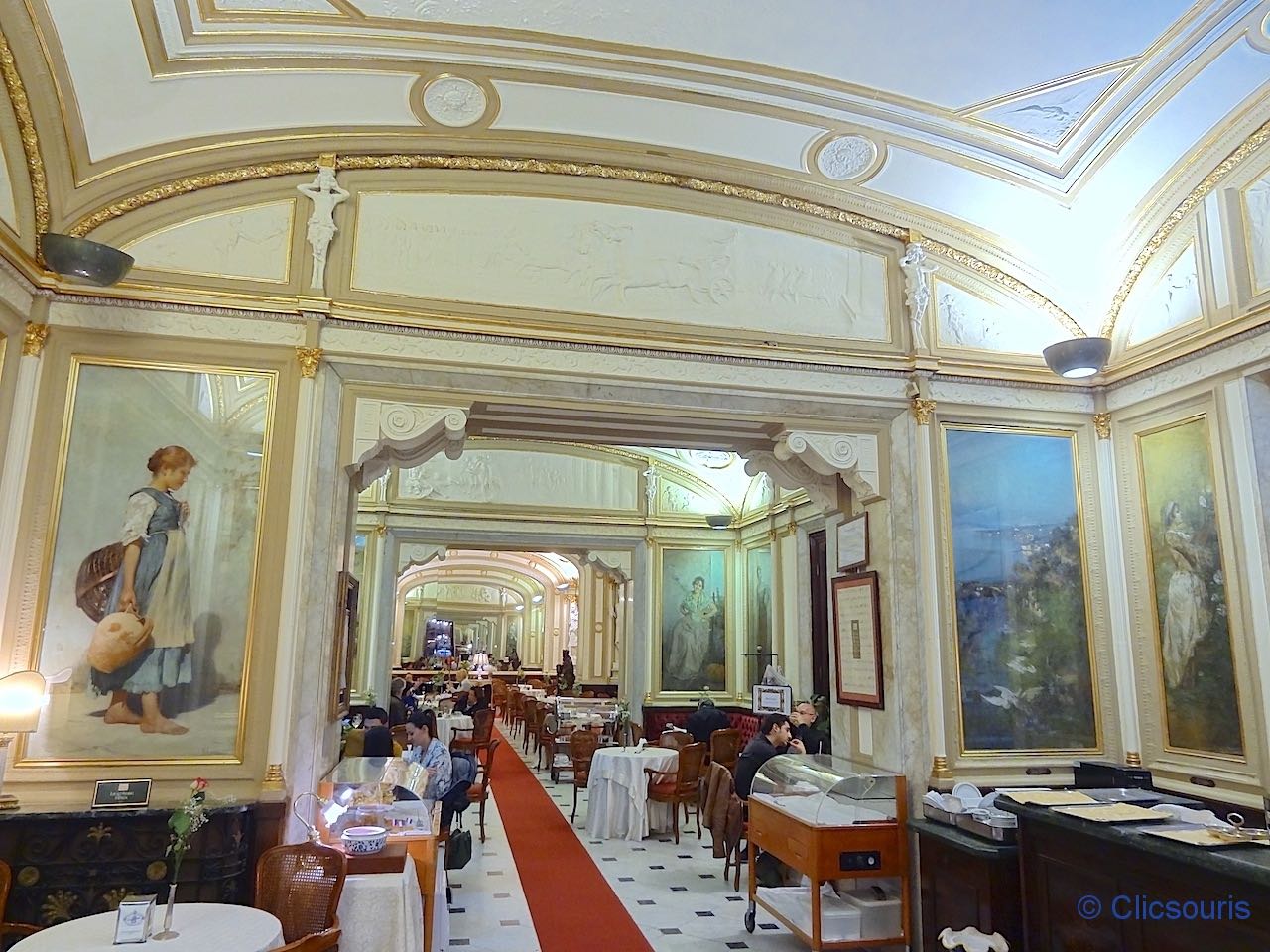 Café Gambrinus à Naples