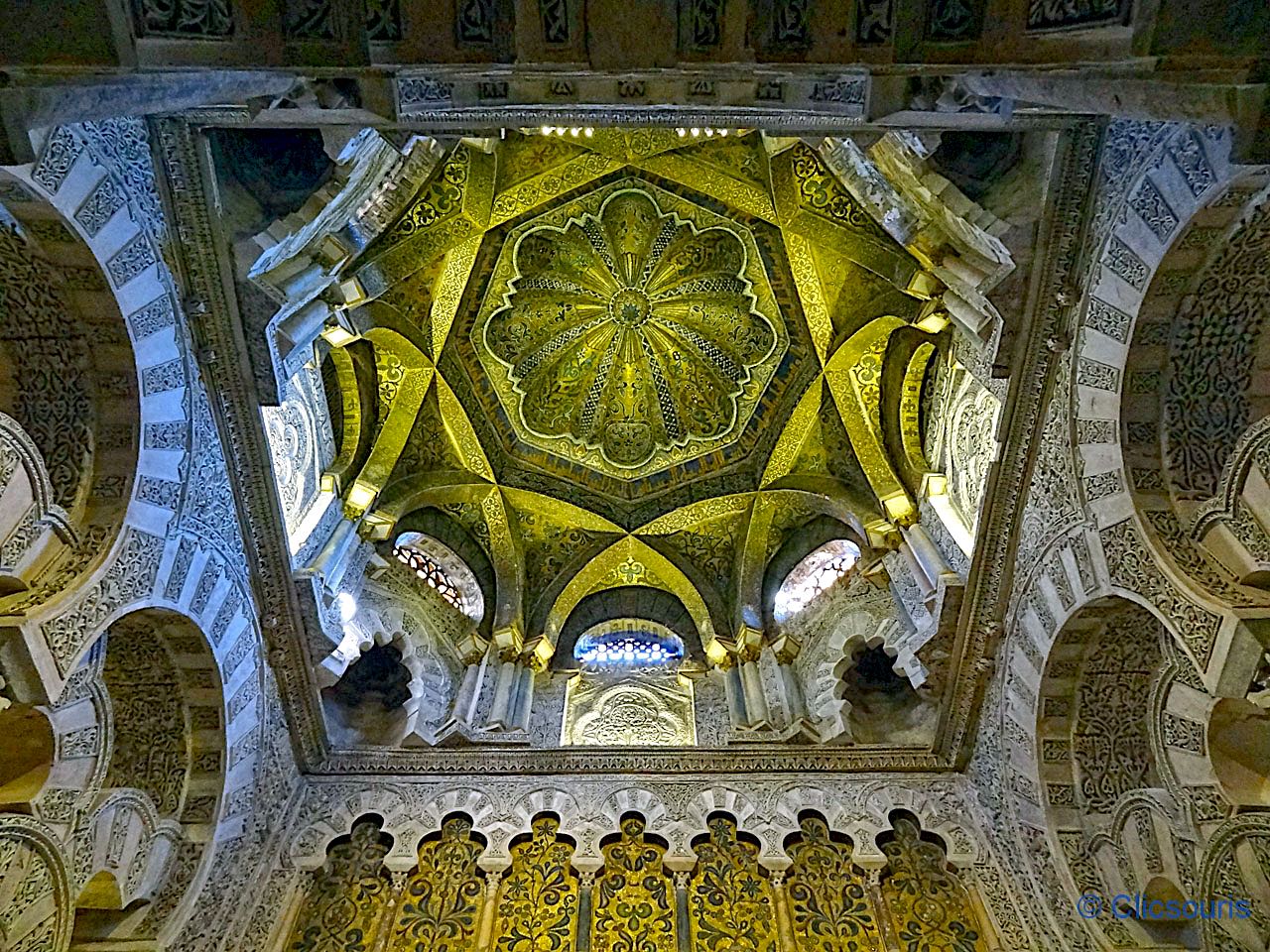 intérieur de la mosquée cathédrale de Cordoue