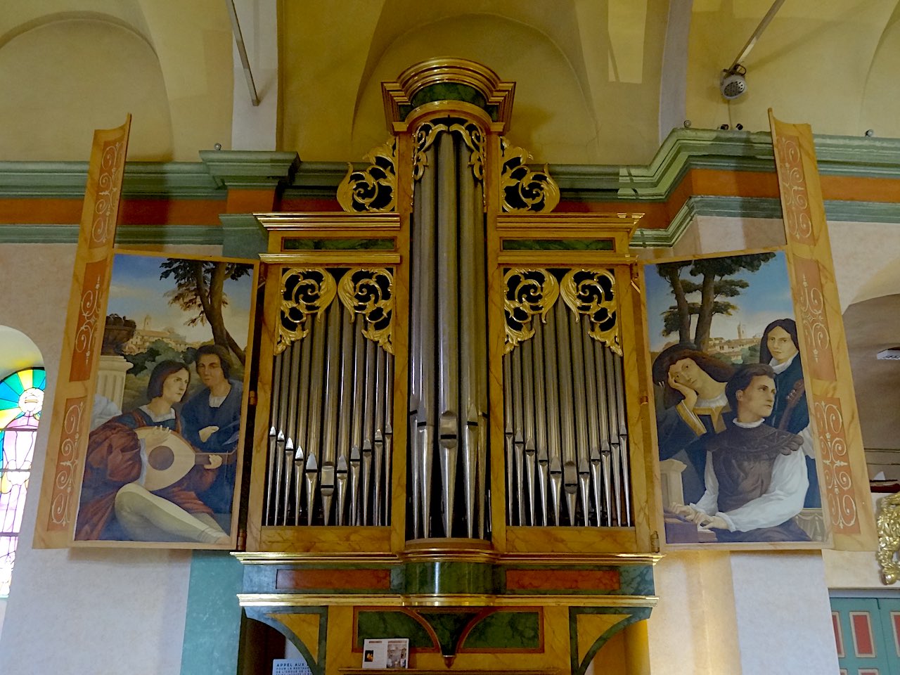 orgue de l'église de Mougins