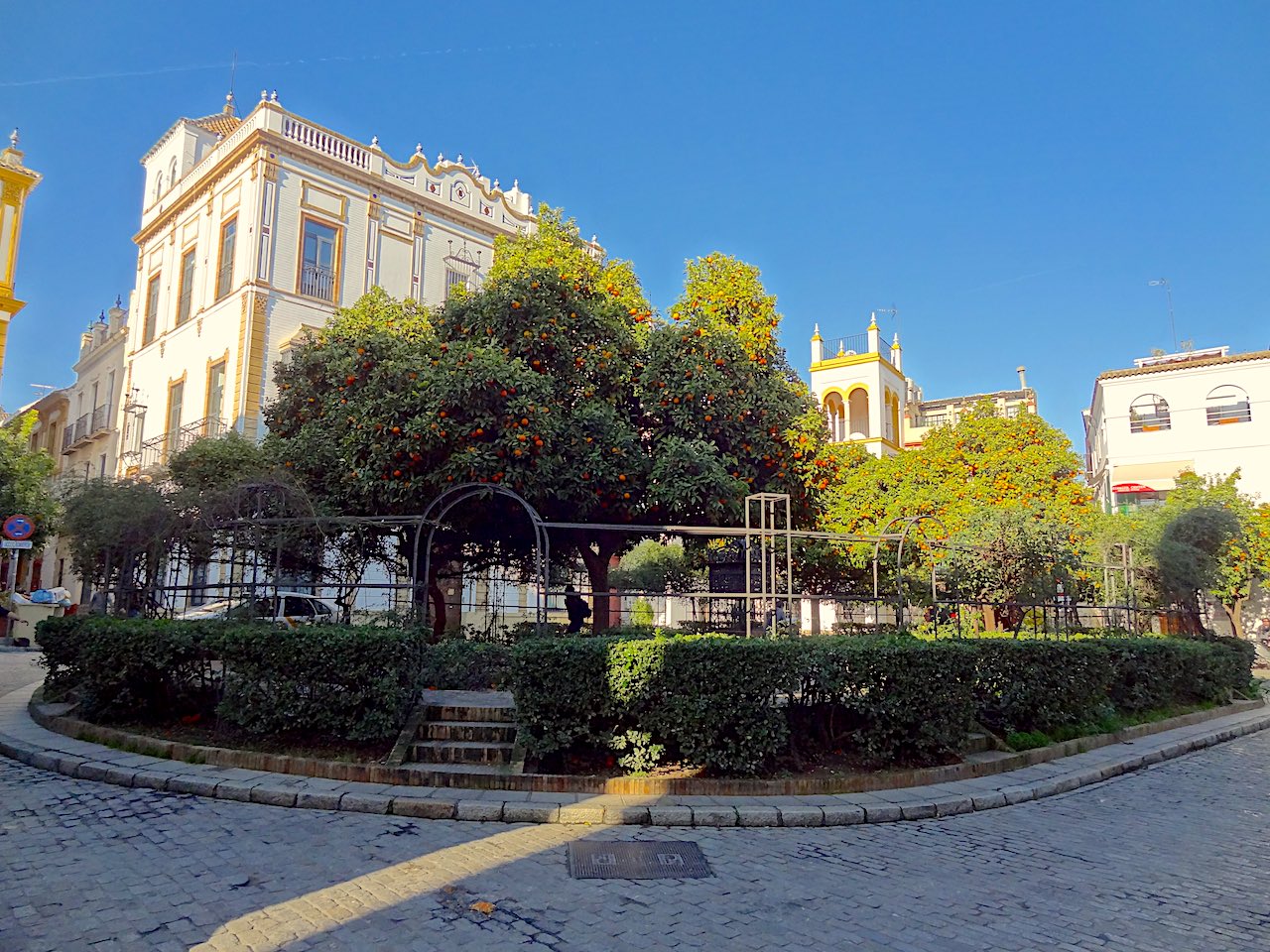 plaza de Santa Cruz à Séville