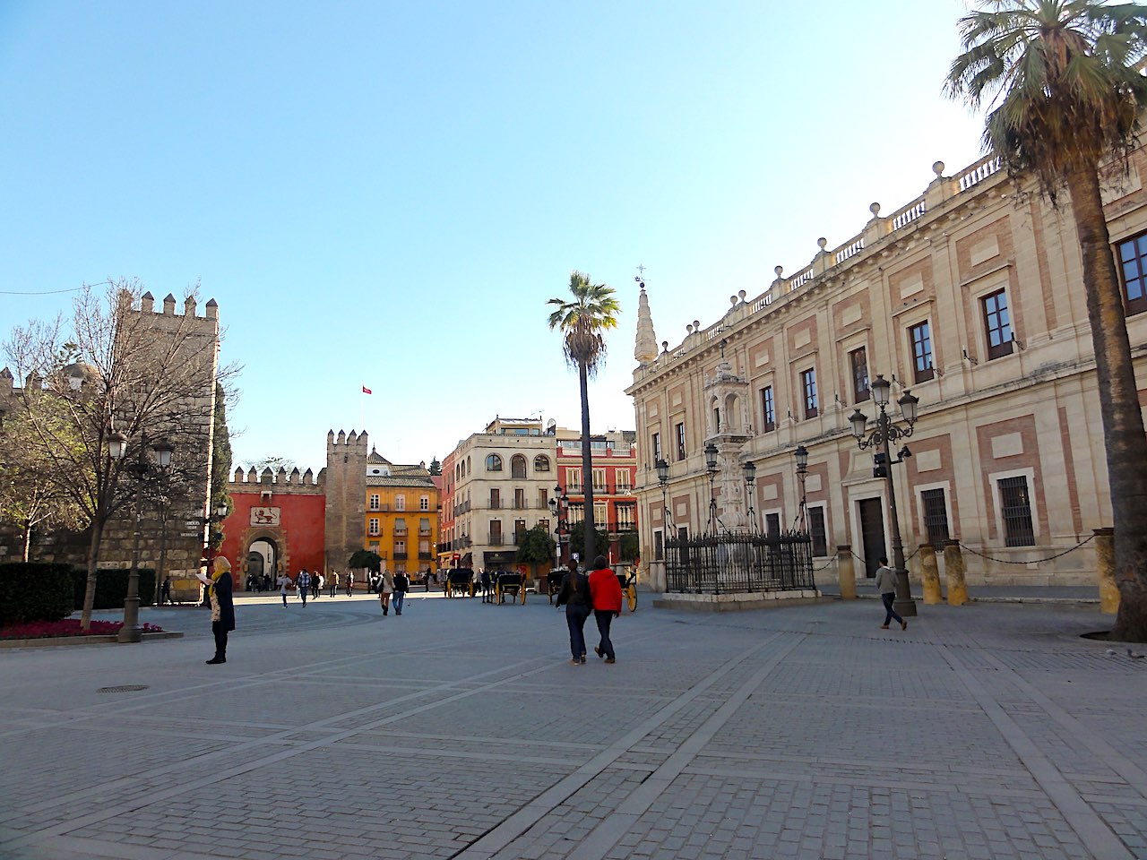 Plaza del Triunfo Séville