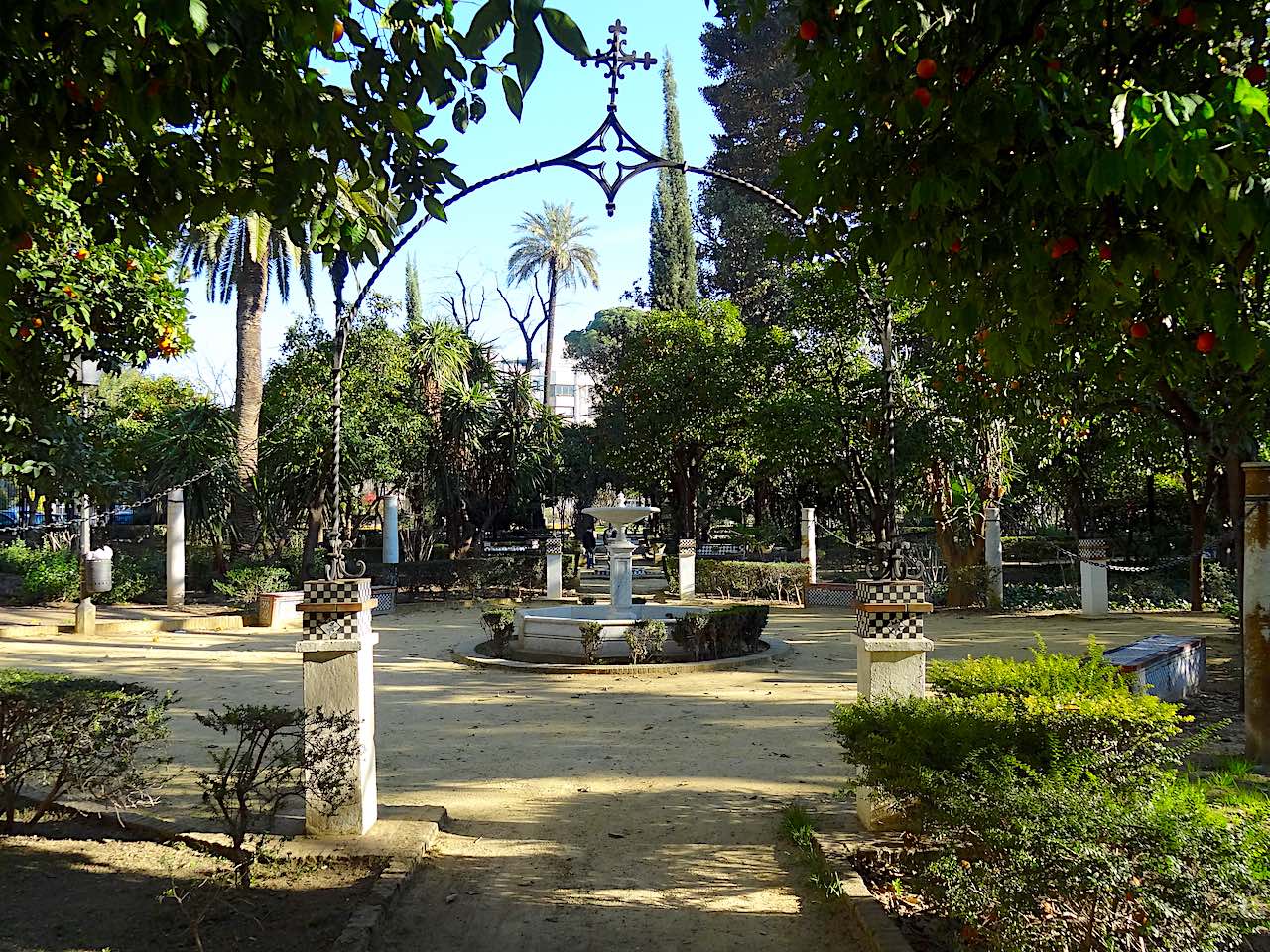 jardins de Murillo à Séville