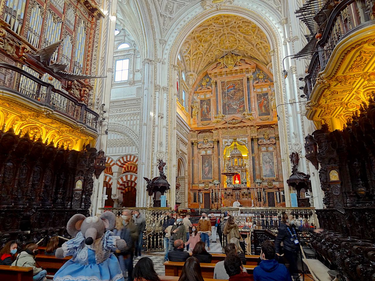 capilla mayor de la mosquée cathédrale de Cordoue