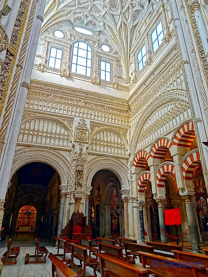 capilla mayor mosquée cathédrale de Cordoue