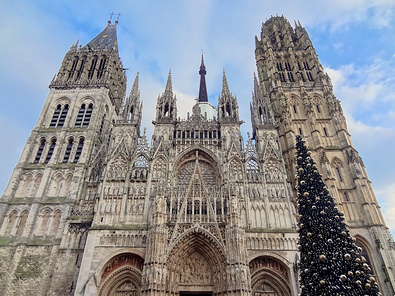 façade de la cathédrale de Rouen