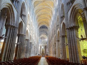 intérieur de la cathédrale de Rouen