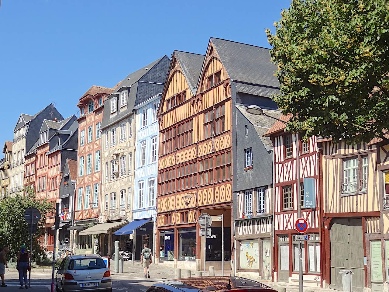 rue Martainville à Rouen