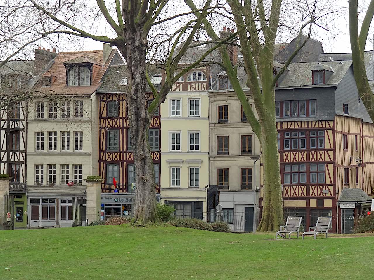 rue des Faulx à Rouen