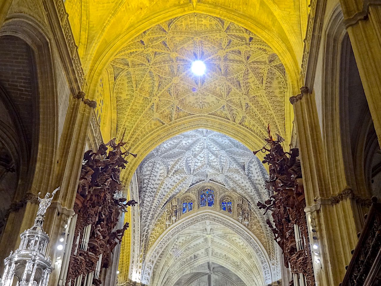 croisée du transept (crucero) de la cathédrale de Séville