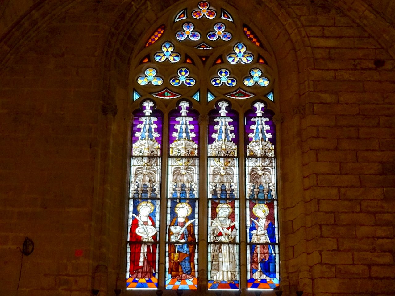 vitrail de la cathédrale de Séville