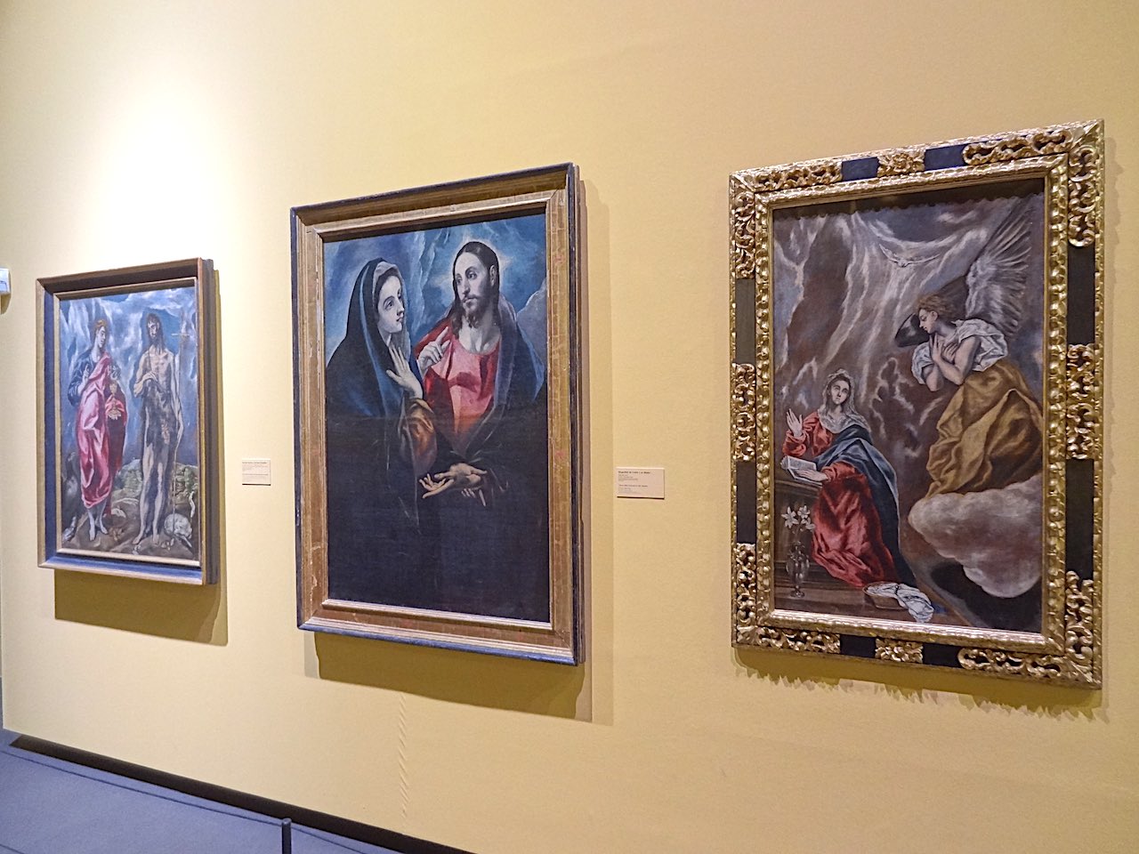oeuvres du Greco au musée Santa Cruz à Tolède