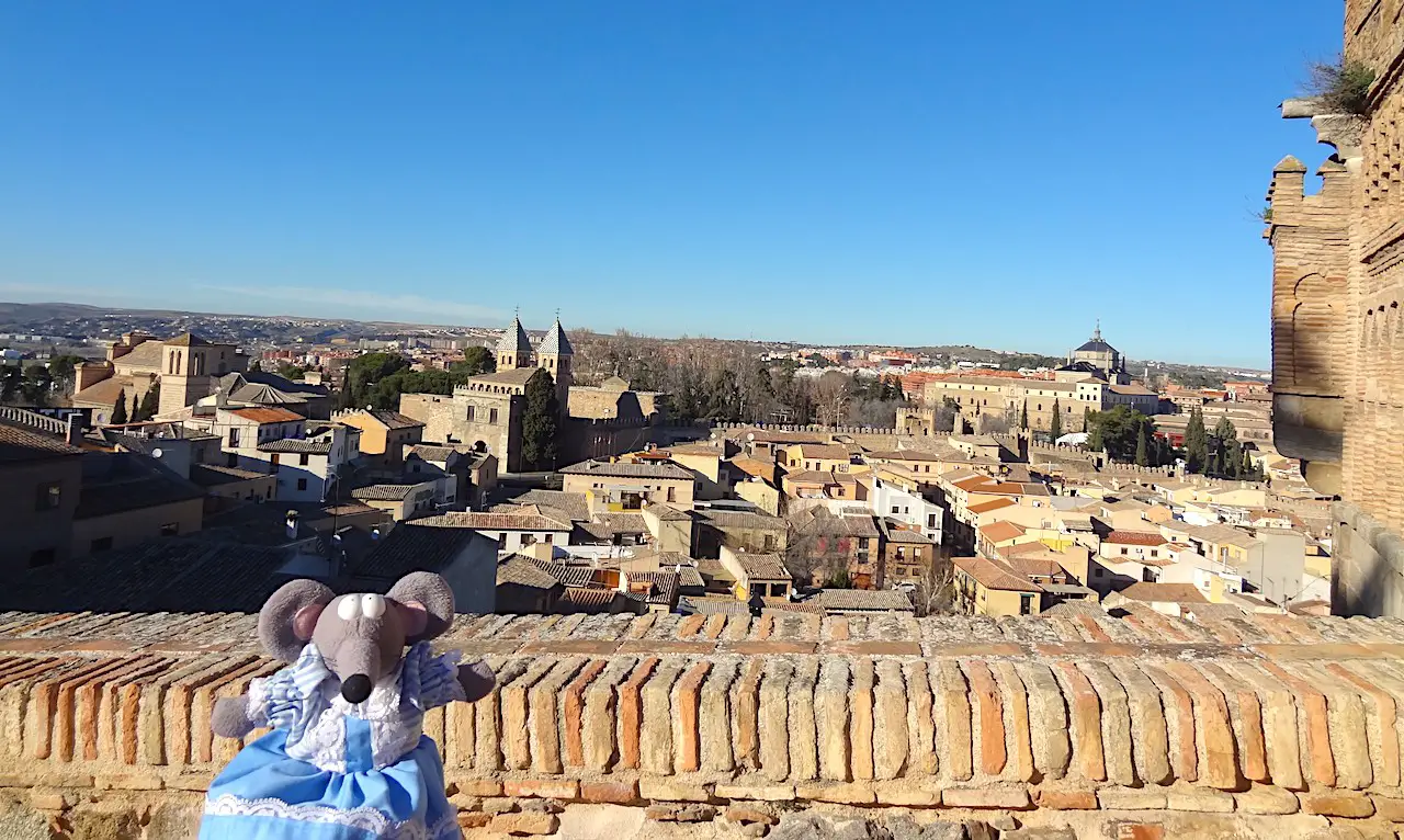 vue de Tolède depuis la Puerta del sol