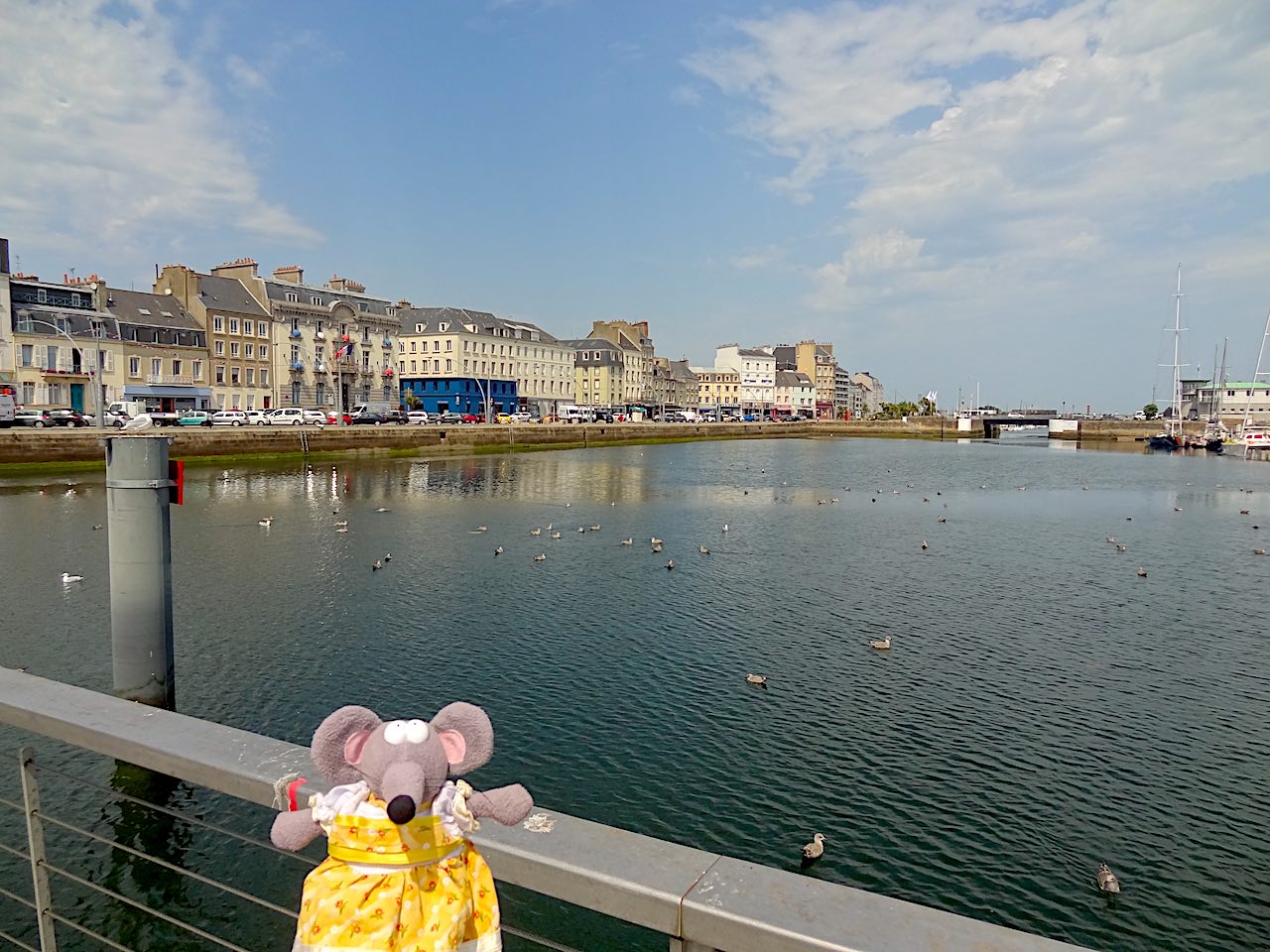 avant port de Cherbourg, quai Caligny