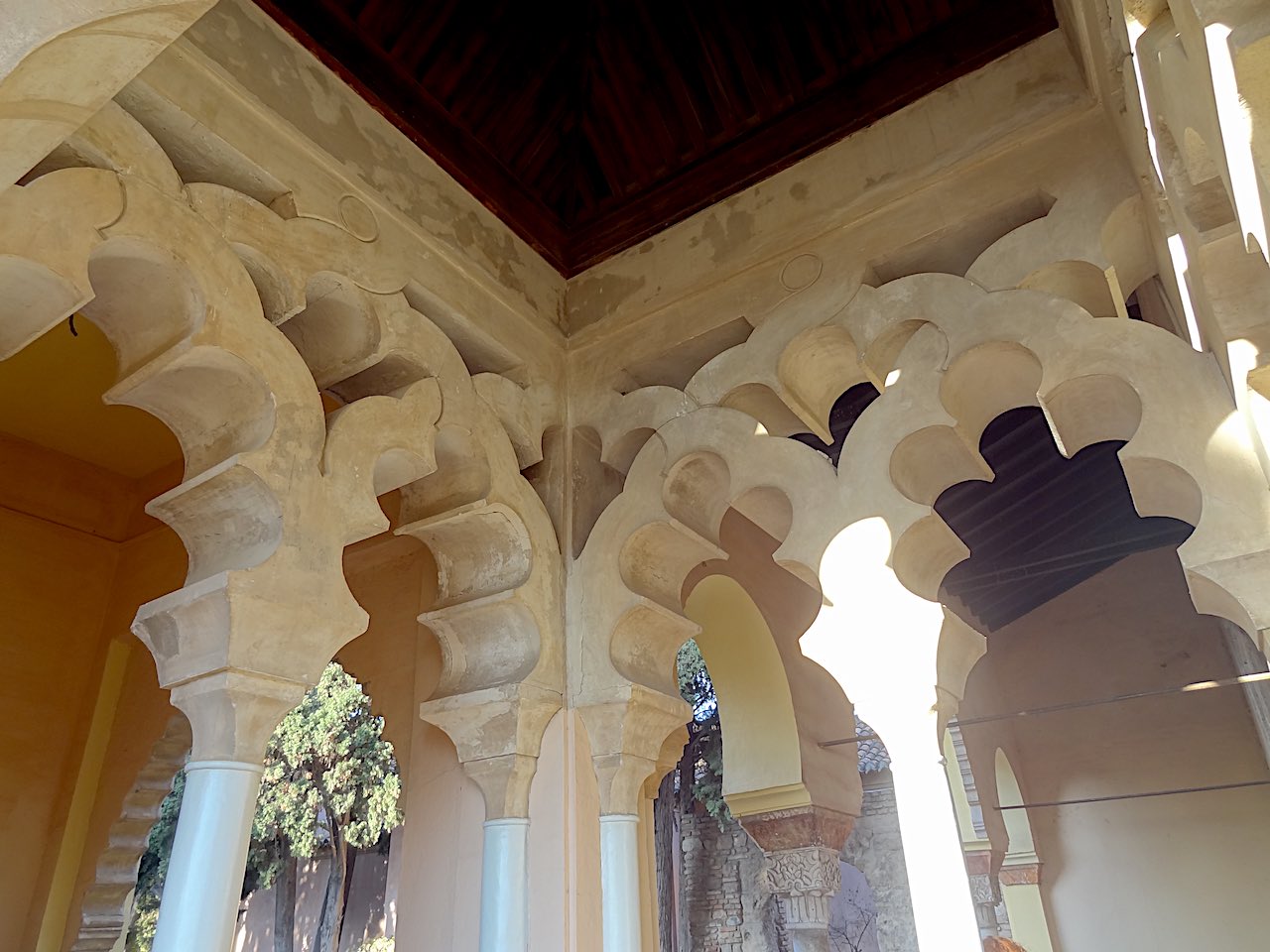 salles de l'Alcazaba de Malaga