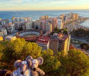 Malaga mirador Gibralfaro