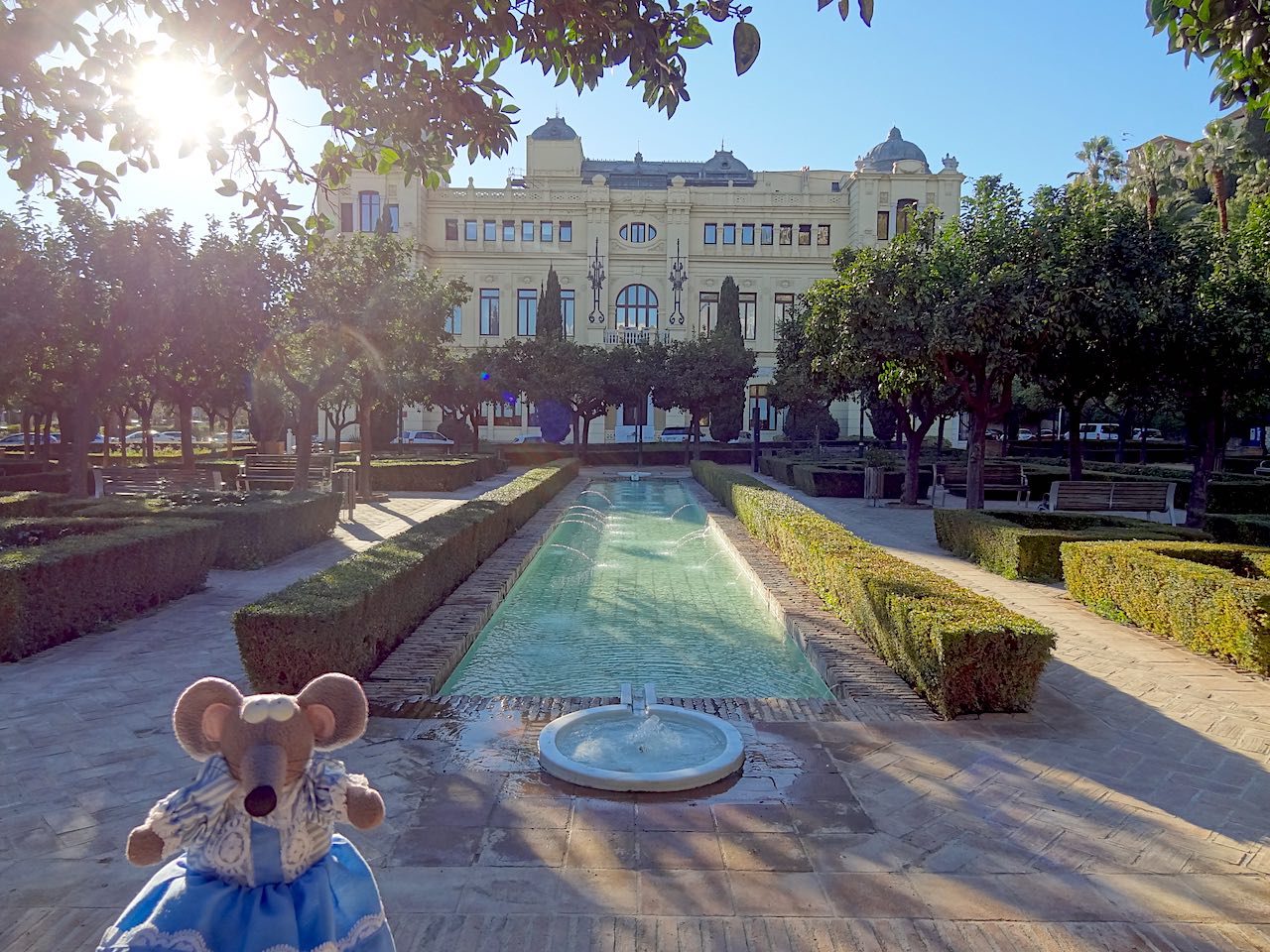 Parc de l'hôtel de ville de Malaga