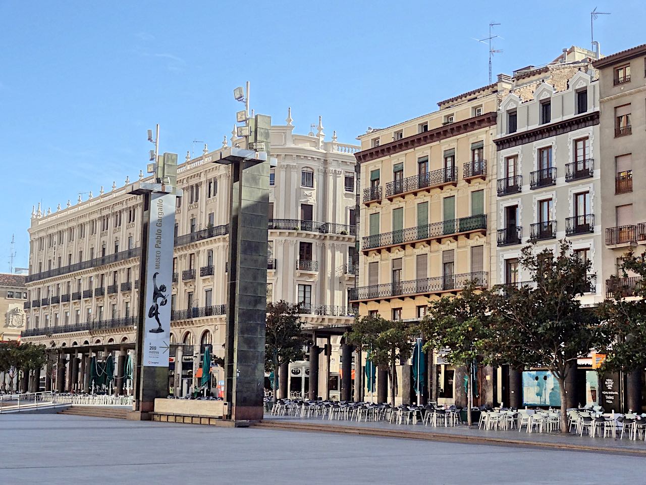 Plaza del Pilar à Saragosse