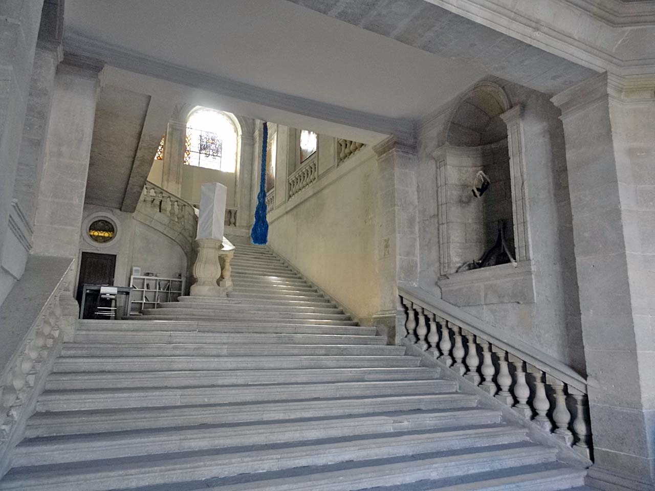 Escalier d'honneur du château de La Roche-Guyon