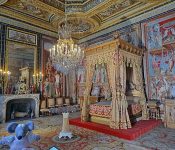 Chambre d'Anne d'Autriche au château de Fontainebleau
