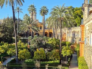 jardins de l'Alcazar de Séville