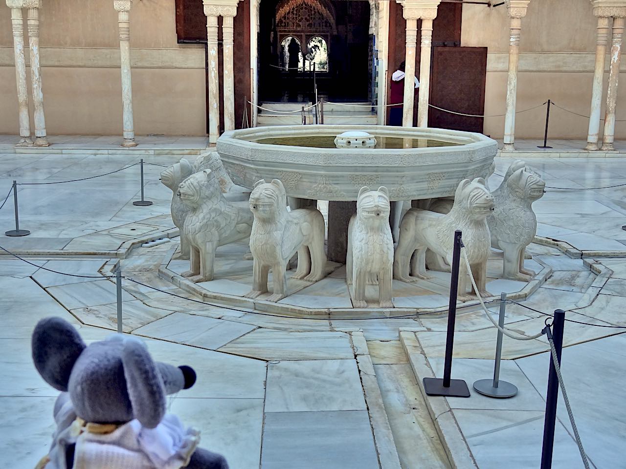 fontaine des lions alhambra