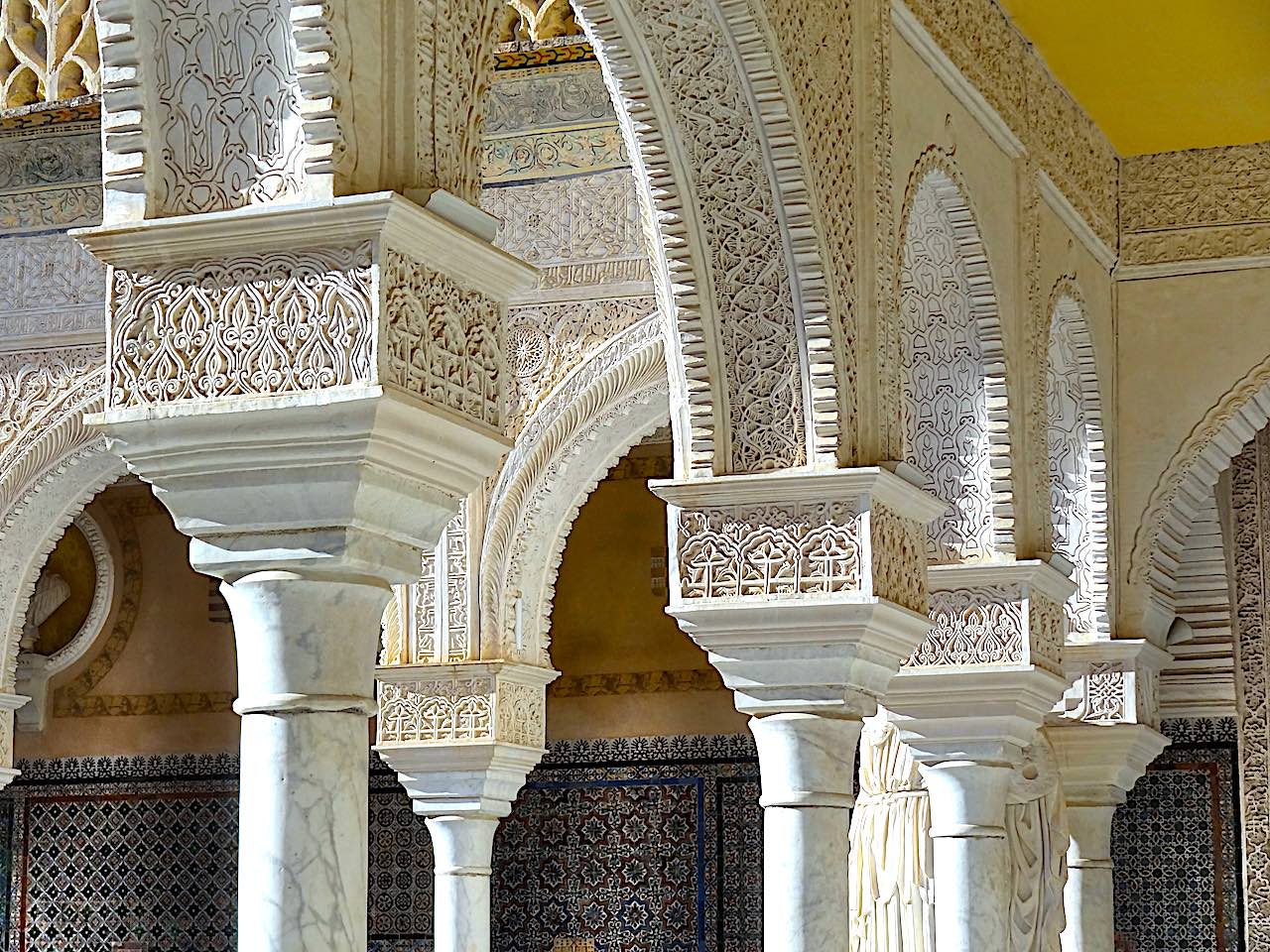 arcades patio casa de PIlatos