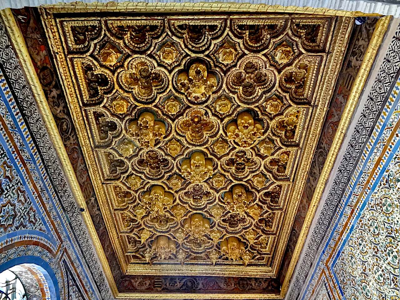 plafond étage Casa de Pilatos