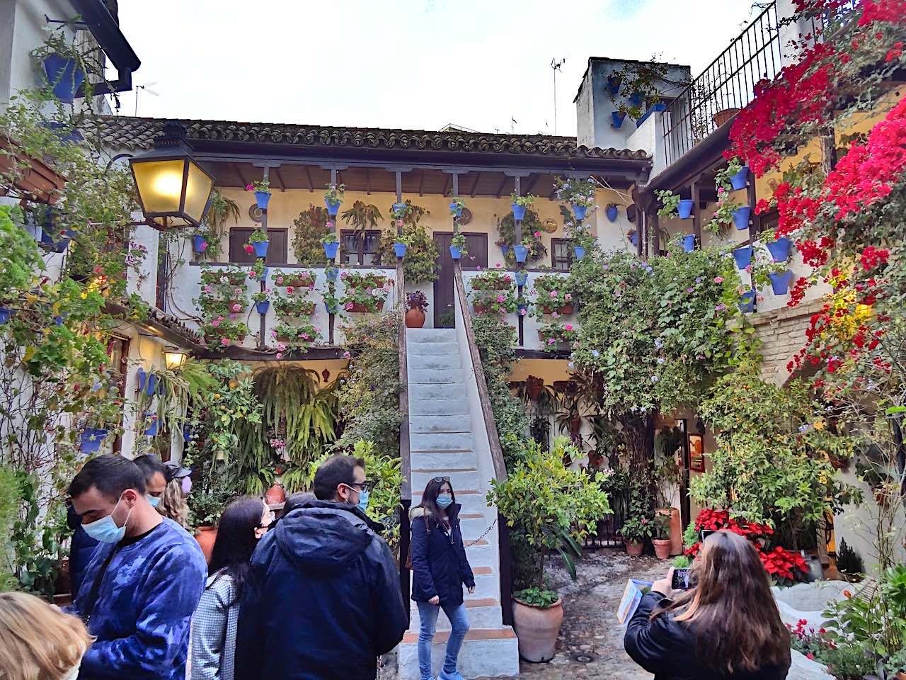 patio de San Basilio à Cordoue