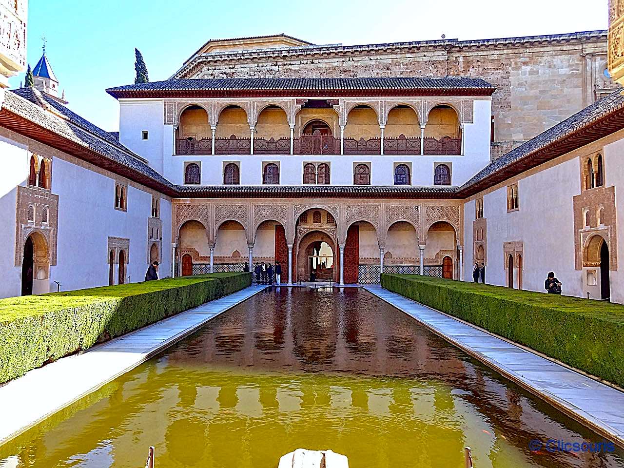 cour des myrtes de l'Alhambra