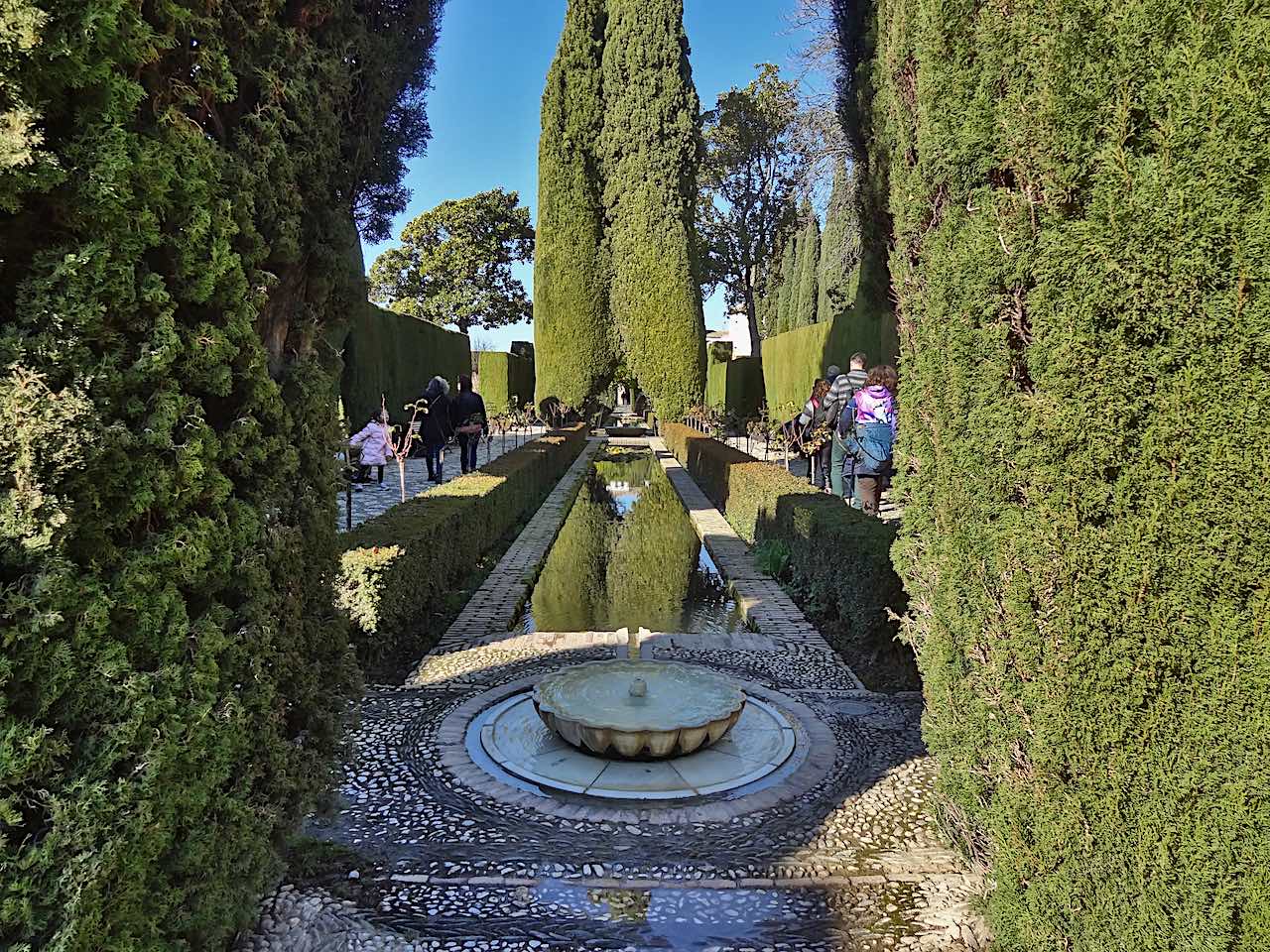 jardins bas du Generalife