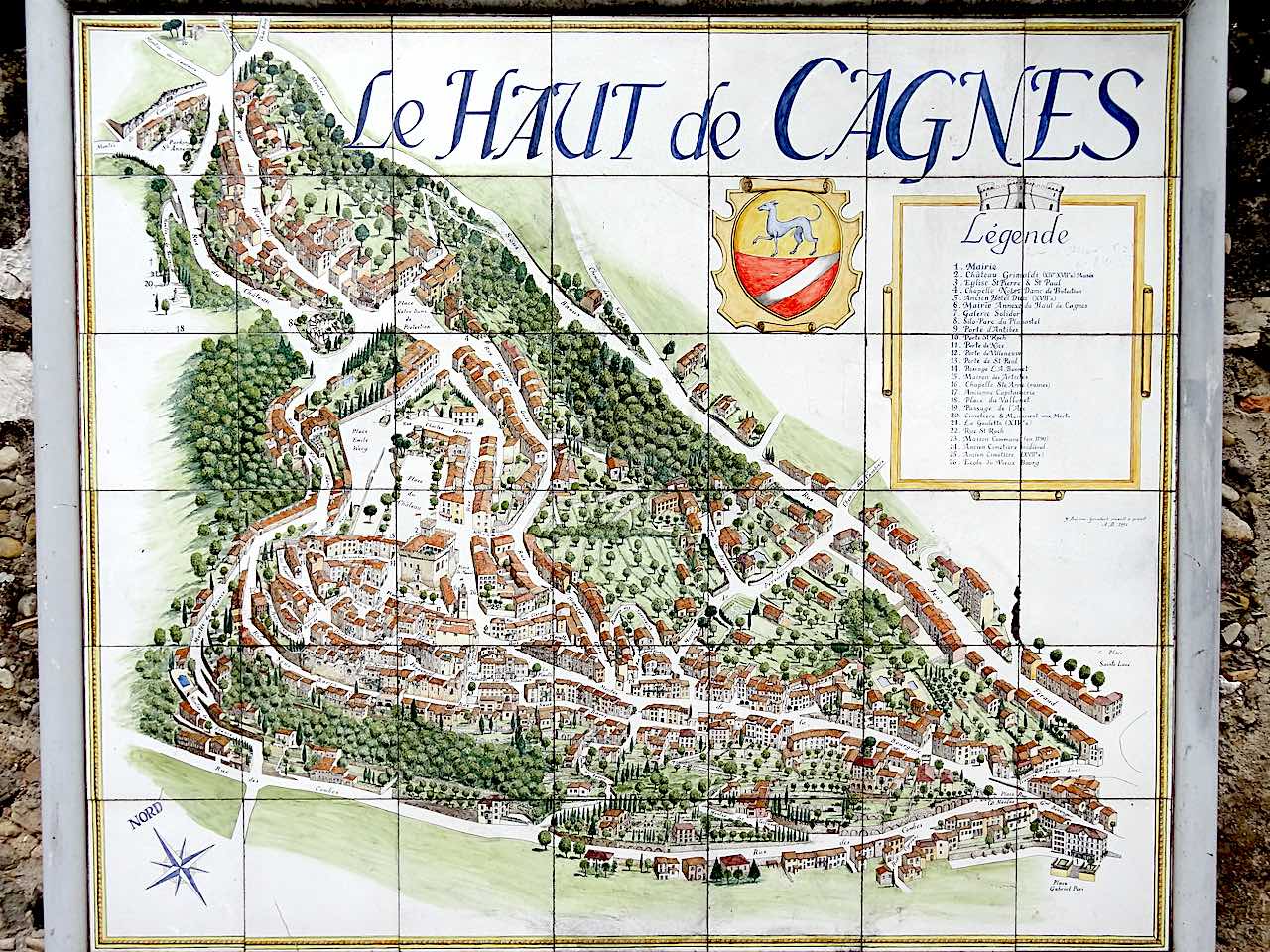 Plan du Haut de Cagnes