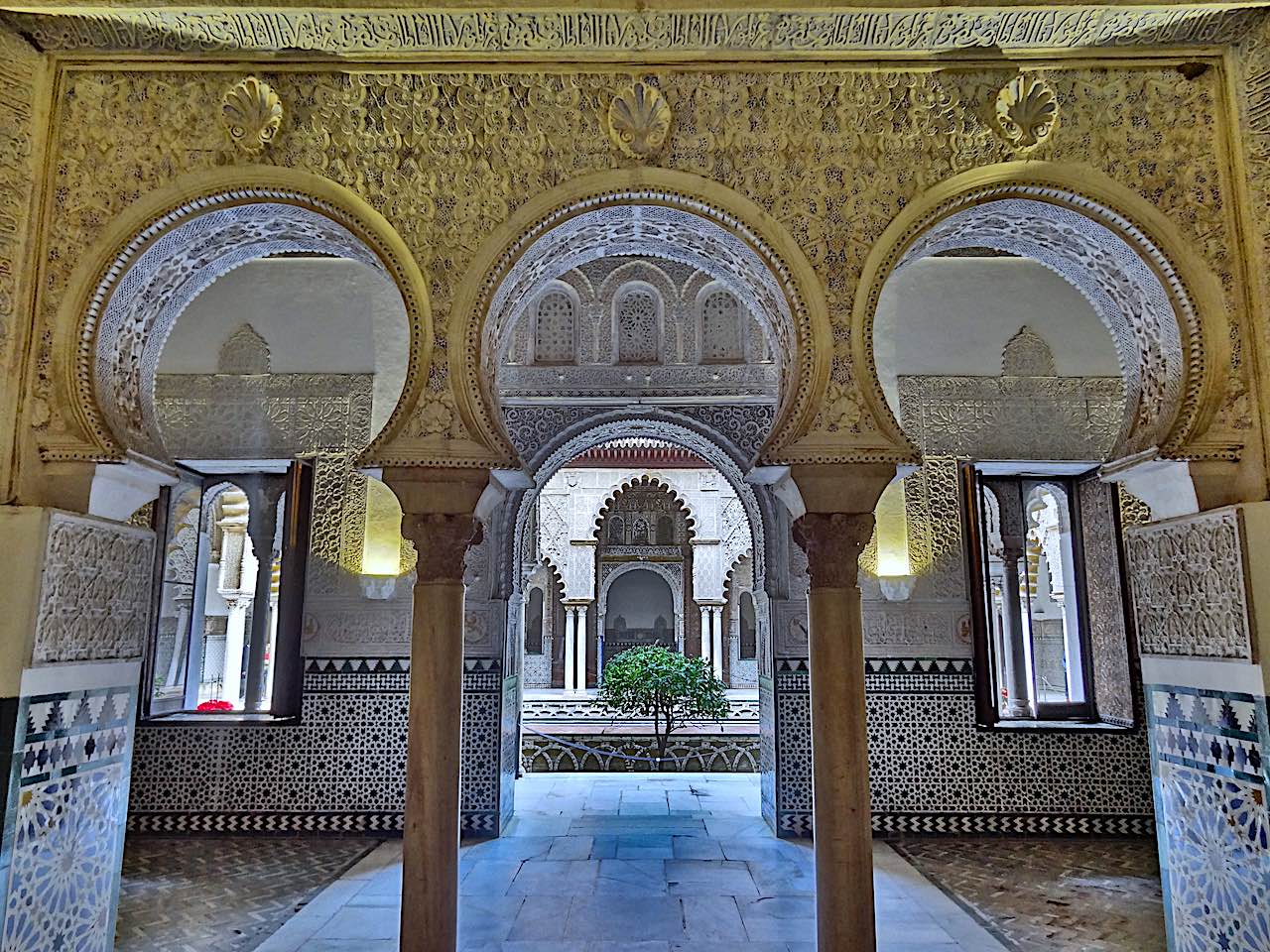 alcove royale Alcazar de Séville