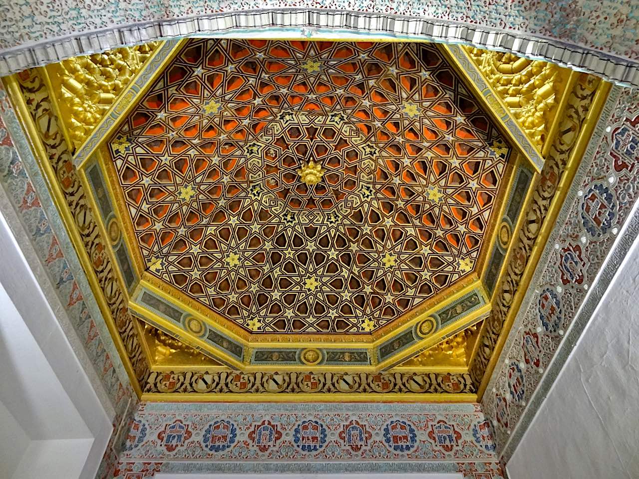 plafond alcazar de Séville