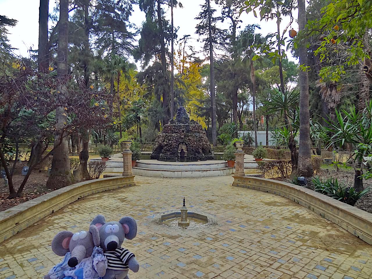 jardins de l'Alcazar de Séville