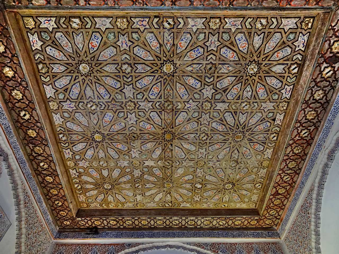 plafond alcazar de Séville