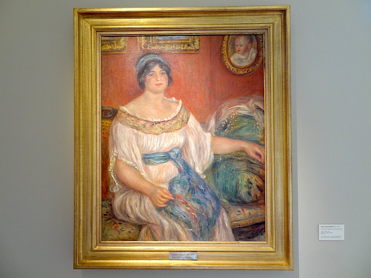 tableau de Renoir à Cagnes