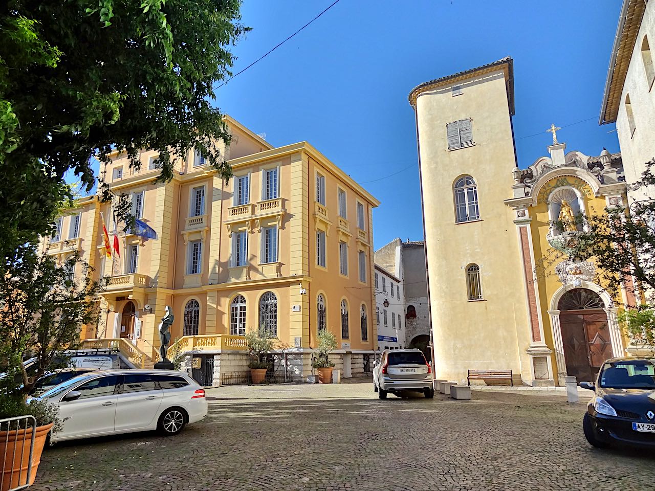 Place Clémenceau à Vence