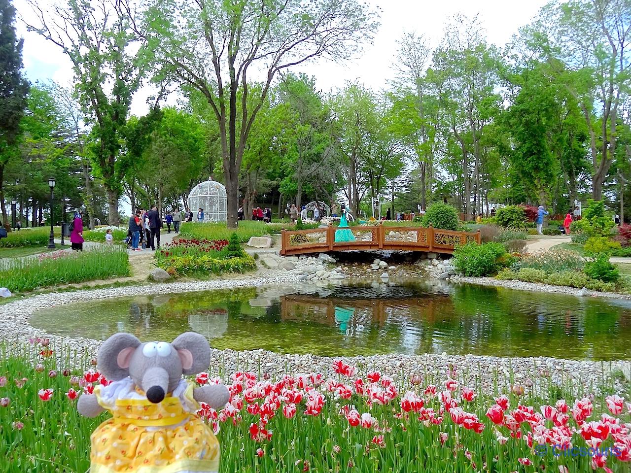 parc à tulipes à Emirgan