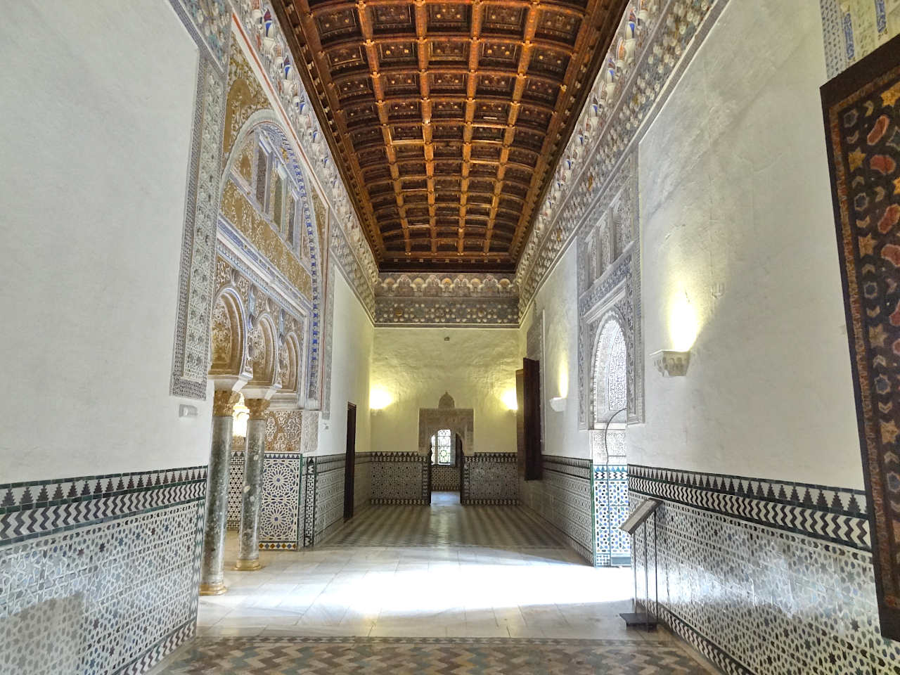 salle à manger de Felipe II alcazar de Séville