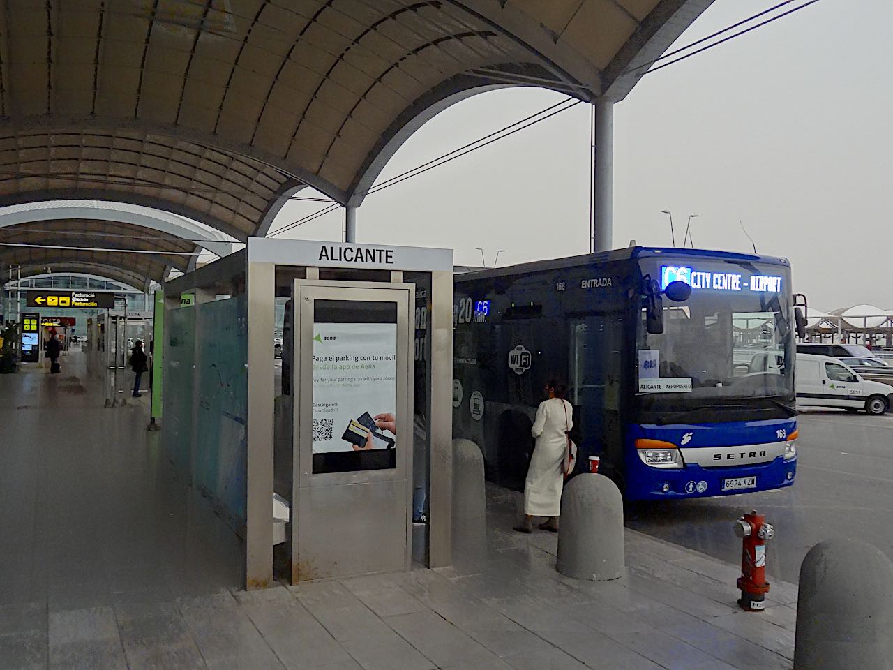 bus aéroport Alicante