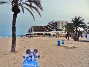 plage postiguet à Alicante
