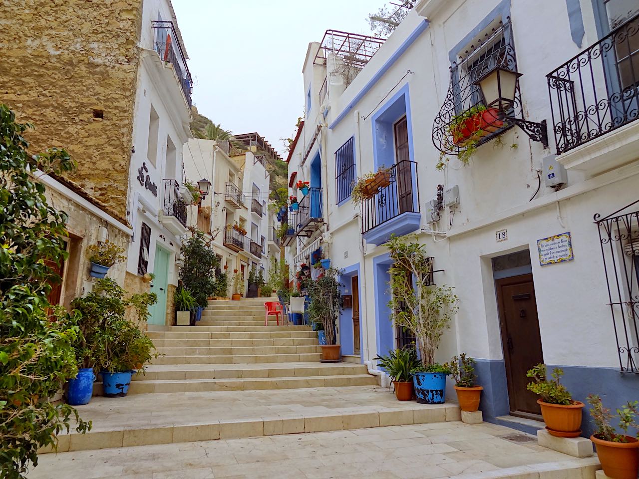 quartier de Santa Cruz à Alicante